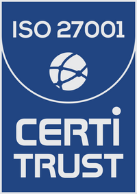 Official ISO/IEC 27001 certification received from Certi-Trust